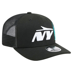 New York Jets New Era Liberty 9SEVENTY Adjustable Trucker Hat Black