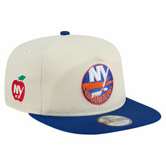 NHL New York Islanders New Era Golfer Adjustable Hat - Cream