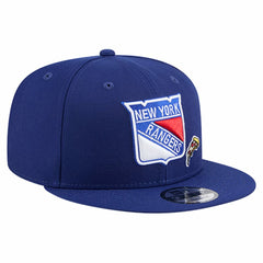 NHL New York Rangers New Era 9FIFTY Snapback Hat - Navy