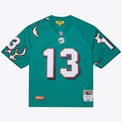 NFL Dan Marino Miami Dolphins x Golf Wang Unisex 1984 Legacy Fashion Jersey - Aqua cheap