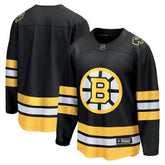 NHL Boston Bruins Fanatics Anniversary Home Breakaway Jersey - Black