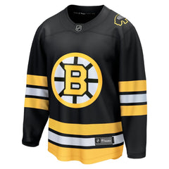 NHL Boston Bruins Fanatics Anniversary Home Breakaway Jersey - Black