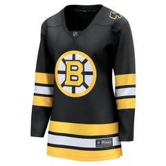 NHL Boston Bruins Fanatics Women's Anniversary Home Breakaway Jersey - Black