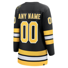 NHL Boston Bruins Fanatics Women's Home Breakaway Custom Jersey - Black