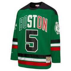 NBA Kevin Garnett Boston Celtics Unisex Maxxed Out Fashion Hockey Jersey - Kelly Green