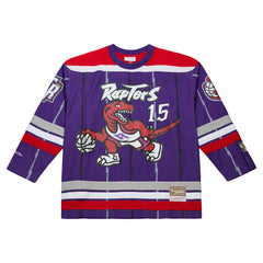 NBA Vince Carter Toronto Raptors Unisex Maxxed Out Fashion Hockey Jersey - Purple