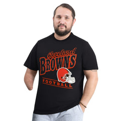 Cleveland Browns G-III Sports by Carl Banks Adaptive Headliner Graphic T-Shirt Black