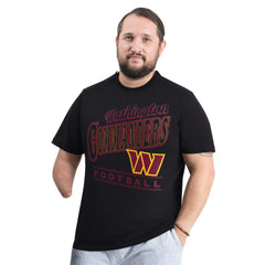 Washington Commanders G-III Sports by Carl Banks Adaptive Headliner Graphic T-Shirt Black