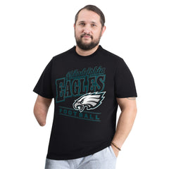 Philadelphia Eagles G-III Sports by Carl Banks Adaptive Headliner Graphic T-Shirt Black