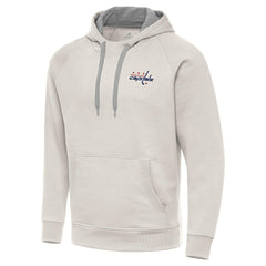 NHL Washington Capitals Antigua Victory Pullover Hoodie - Cream