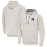 NHL New York Rangers Antigua Victory Pullover Hoodie - Cream