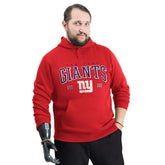 New York Giants G-III Sports by Carl Banks Adaptive Team Spirit Graphic Fleece Pullover Hoodie Red