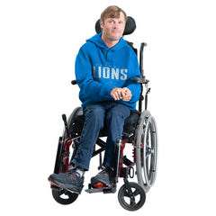 Detroit Lions G-III Sports by Carl Banks Adaptive Mesh Effect Team Graphic Fleece Pullover Hoodie Royal