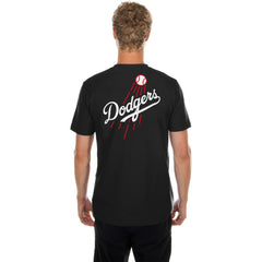 Los Angeles Dodgers x The Heritage Collection New Era LA84 Summer Olympics T-Shirt - Black T-shirts