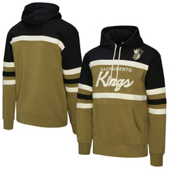 Sacramento Kings Double Clutch Head Coach Hoodie Olive/Black