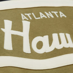 Atlanta Hawks Double Clutch Head Coach Hoodie Olive/Black