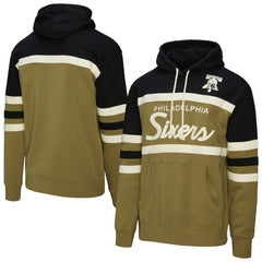 Philadelphia 76ers Double Clutch Head Coach Hoodie Olive