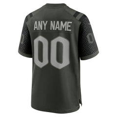 NFL New York Jets 2025 Rivalries Collection Custom Game Jersey - Gotham Green