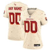 NFL Arizona Cardinals Women's 2025 Rivalries Collection Custom Game Jersey - Natural