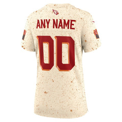 NFL Arizona Cardinals Women's 2025 Rivalries Collection Custom Game Jersey - Natural