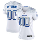 NFL Buffalo Bills Women's 2025 Rivalries Collection Custom Game Jersey - White