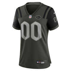NFL New York Jets Women's 2025 Rivalries Collection Custom Game Jersey - Gotham Green
