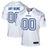 NFL Buffalo Bills Youth 2025 Rivalries Collection Custom Game Jersey - White