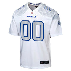 NFL Buffalo Bills Youth 2025 Rivalries Collection Custom Game Jersey - White