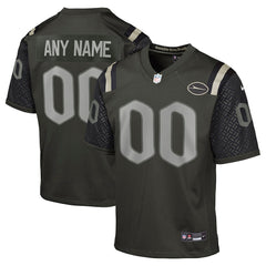 NFL New York Jets Youth 2025 Rivalries Collection Custom Game Jersey - Gotham Green