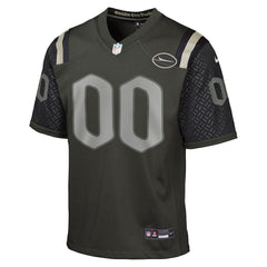 NFL New York Jets Youth 2025 Rivalries Collection Custom Game Jersey - Gotham Green