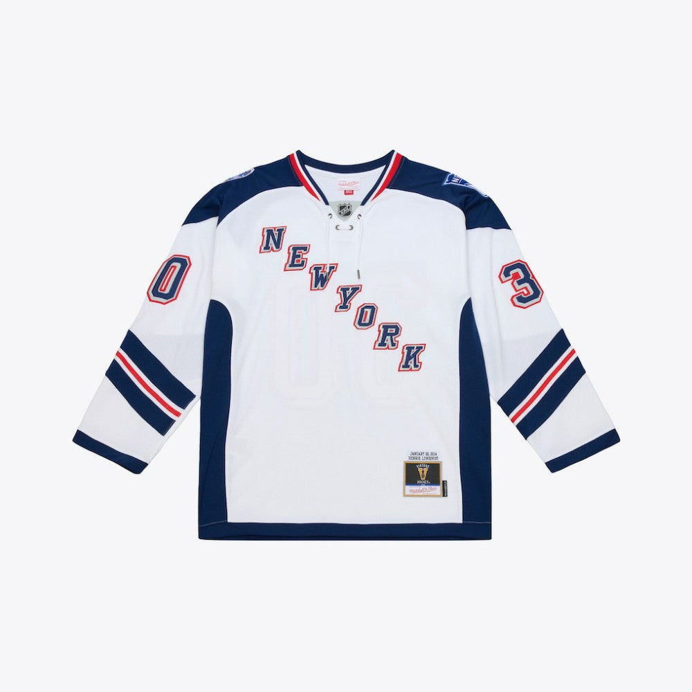 NHL Henrik Lundqvist New York Rangers Mitchell & Ness 2014 NHL Stadium Series Power Play Jersey - White