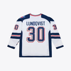 NHL Henrik Lundqvist New York Rangers Mitchell & Ness 2014 NHL Stadium Series Power Play Jersey - White
