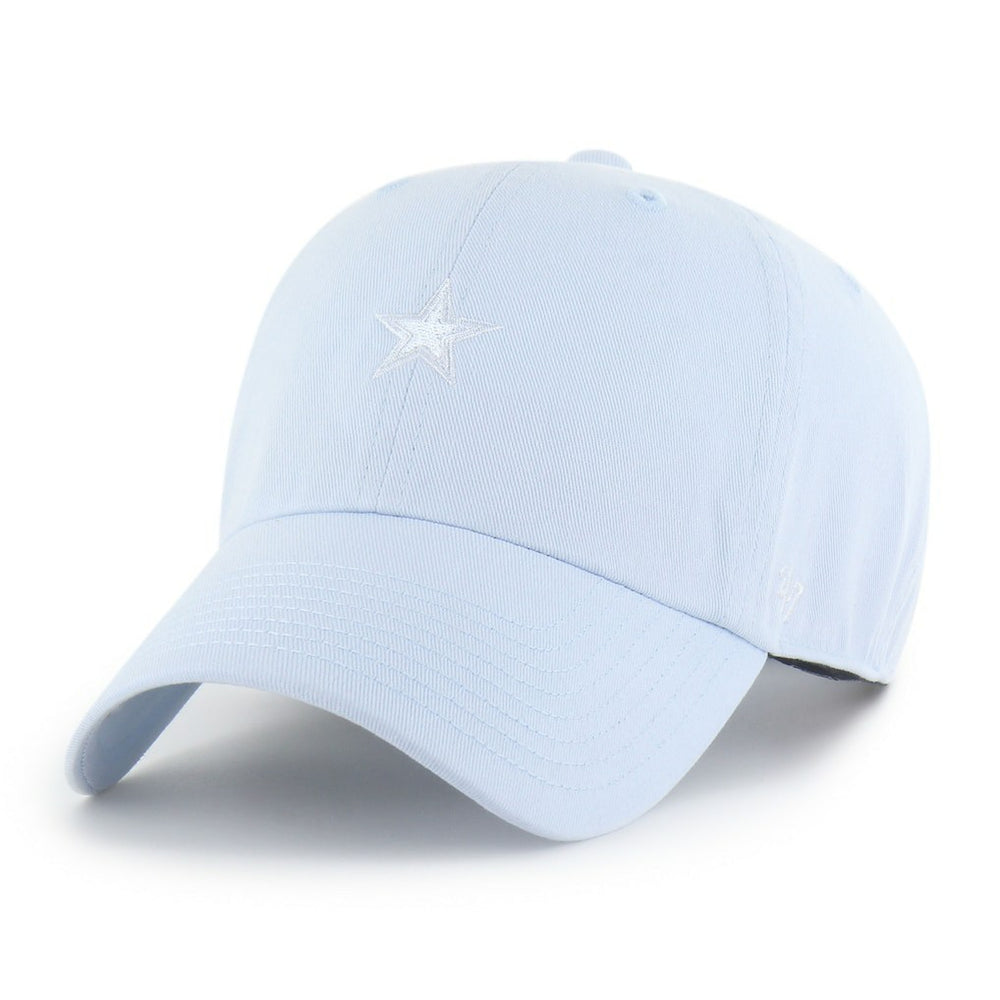 Dallas Cowboys '47 Women's Base Runner Ballpark Clean Up Adjustable Hat Light Blue