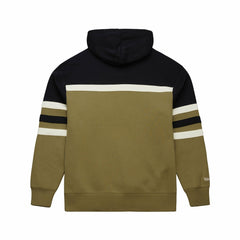 Detroit Lions Vintage Logo Head Coach Hoodie Olive