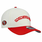 San Francisco 49ers New Era Upside Down 9FIFTY A-Frame Snapback Hat Cream