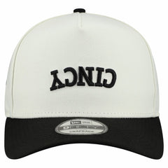 Cincinnati Bengals New Era Upside Down 9FIFTY A-Frame Snapback Hat Cream