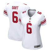 NFL Jaxson Dart New York Giants Women's Game Jersey - White