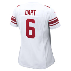 NFL Jaxson Dart New York Giants Women's Game Jersey - White