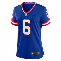 NFL Jaxson Dart New York Giants Women's Alternate 2 Classic Game Jersey - Royal