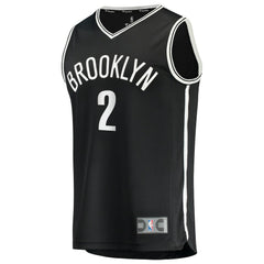 NBA Daniel Wolf Brooklyn Nets Fast Break Replica Jersey - Black - Icon Edition