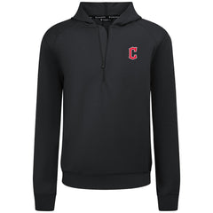 Cleveland Guardians Levelwear Technic Insignia Quarter-Zip Hoodie - Black Hoodies