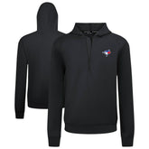 Toronto Blue Jays Levelwear Technic Insignia Quarter-Zip Hoodie - Black Hoodies