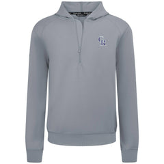 Colorado Rockies Levelwear Technic Insignia Quarter-Zip Hoodie - Gray Hoodies