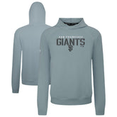 San Francisco Giants Levelwear Mandate Carve Tri-Blend Hoodie - Gray Hoodies