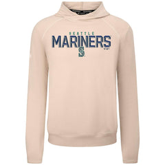 Seattle Mariners Levelwear Mandate Carve Tri-Blend Hoodie - Khaki Hoodies