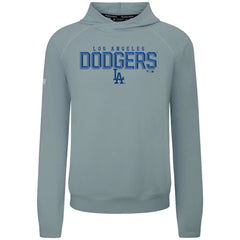 Los Angeles Dodgers Levelwear Mandate Carve Tri-Blend Hoodie - Gray Hoodies