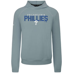 Philadelphia Phillies Levelwear Mandate Carve Tri-Blend Hoodie - Gray Hoodies