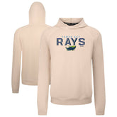 Tampa Bay Rays Levelwear Mandate Carve Tri-Blend Hoodie - Khaki Hoodies