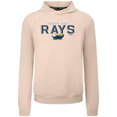 Tampa Bay Rays Levelwear Mandate Carve Tri-Blend Hoodie - Khaki Hoodies