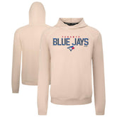 Toronto Blue Jays Levelwear Mandate Carve Tri-Blend Hoodie - Khaki Hoodies